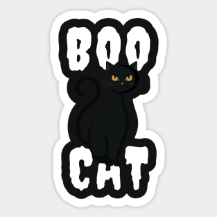 Boo Cat Sticker